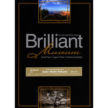 Load image into Gallery viewer, Brilliant Museum Satin Matte Natural 111.8cm x 12m 300g / m²