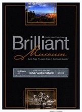 Lade das Bild in den Galerie-Viewer, Brilliant Museum SilverGloss Natural 43,2cm x 12m 300g/m²