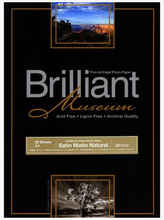 Load image into Gallery viewer, Brilliant Museum Satin Mat Natural 43,2cm x 12m 300g/m²
