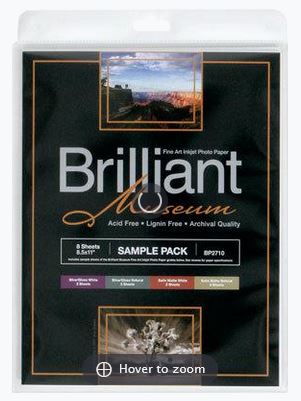 Brilliant Museum Test Pack A4 8 sheets 300g/m²