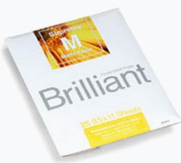 Brilliant Supreme Ink Jet Papier, DIN A3+, 25 Blatt, Matte, doppelseitige Beschichtung 230g/m²